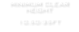 MINIMUM CLEAR HEIGHT 10.50/35FT 